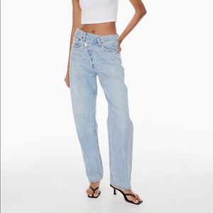 Agolde Criss Cross Upsized Jeans